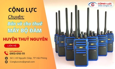 Cung Cấp Máy Bộ Đàm Chính Hãng, Giá Tốt Nhất Tại Thuỷ Nguyên,Hải Phòng